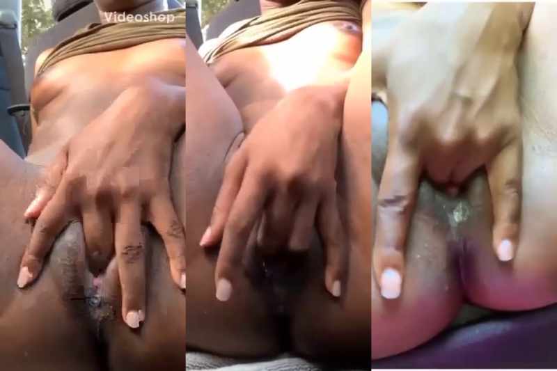 Mzansi High School Black Teen Fingering
