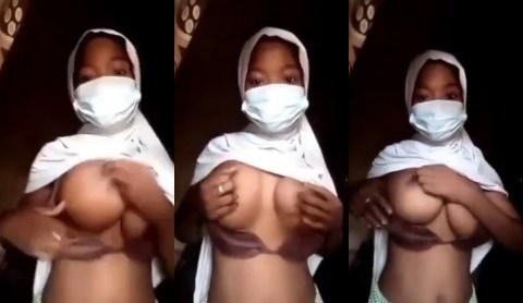 Young Black Muslim Girl Nude Boobs