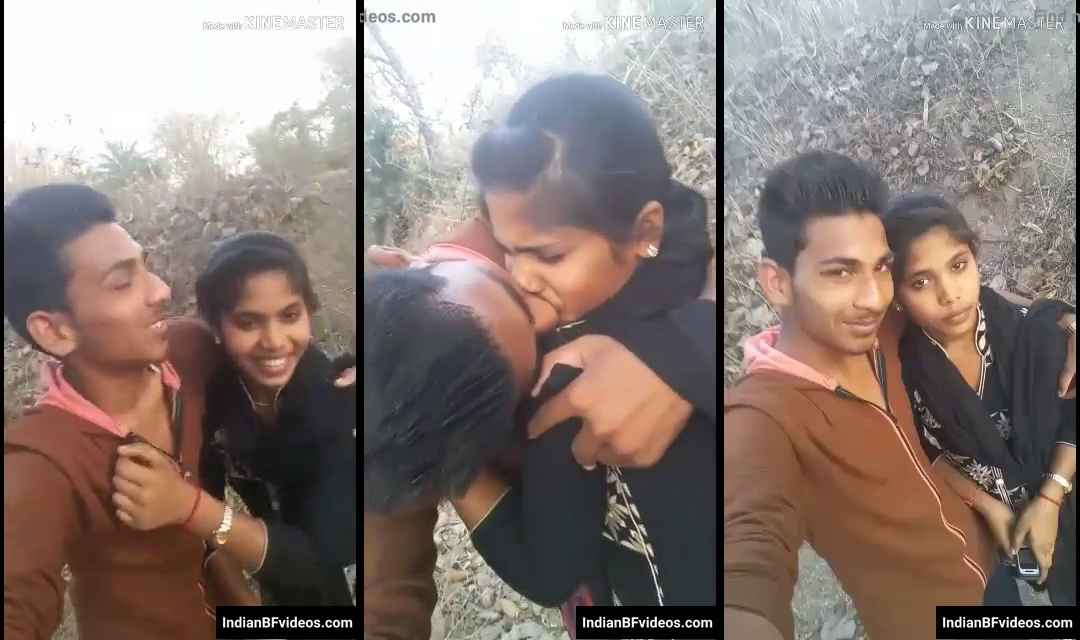 Bihari Girl Kissing Her BF