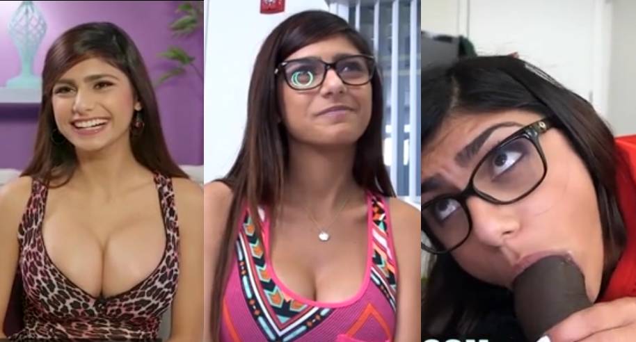 Big boobs Mia Sucking Black Dick