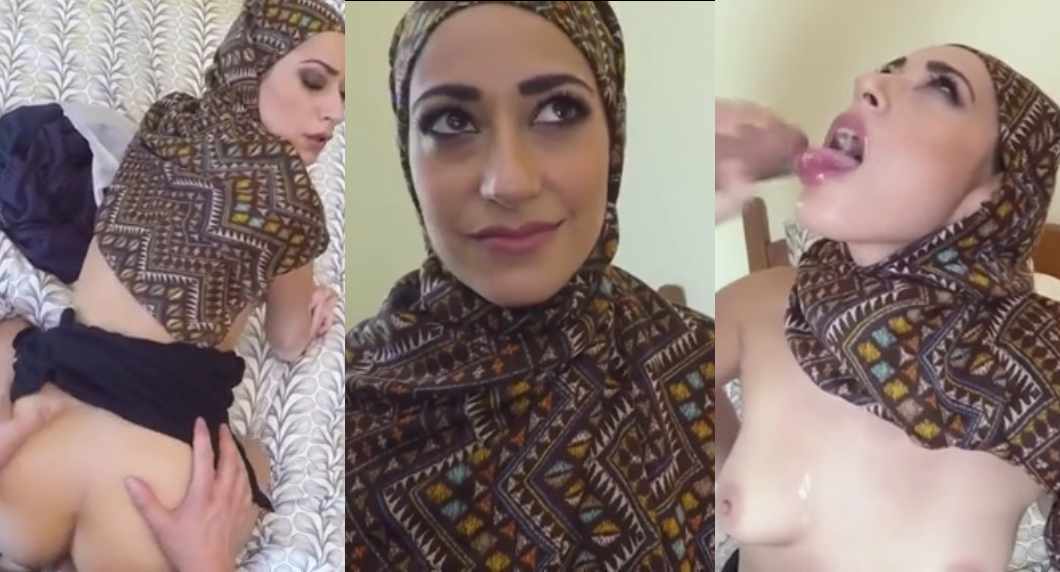 Horny Arabic Muslim Girl Blowjob and Fucking
