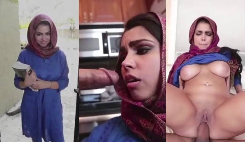 Horny Arabic Student Girl Got Fucked